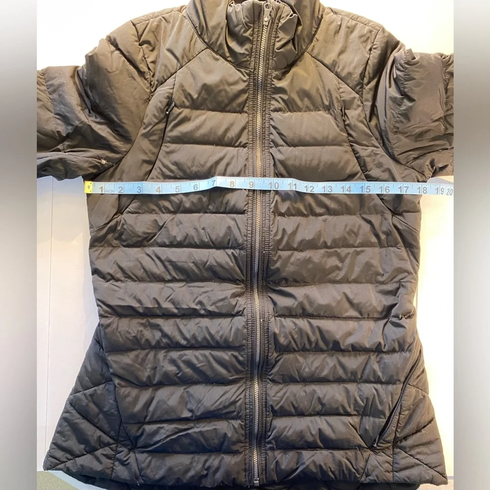 Lululemon Fluffed Up Jacket  Black EUC - Picture 9 of 12